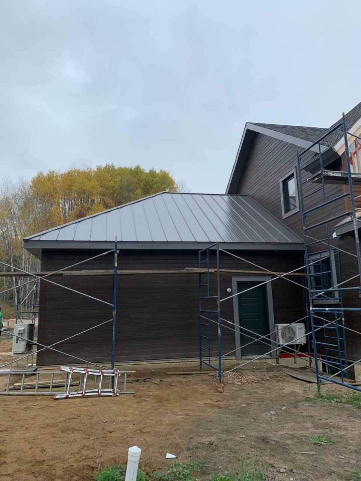 Installation toiture acier Shawinigan