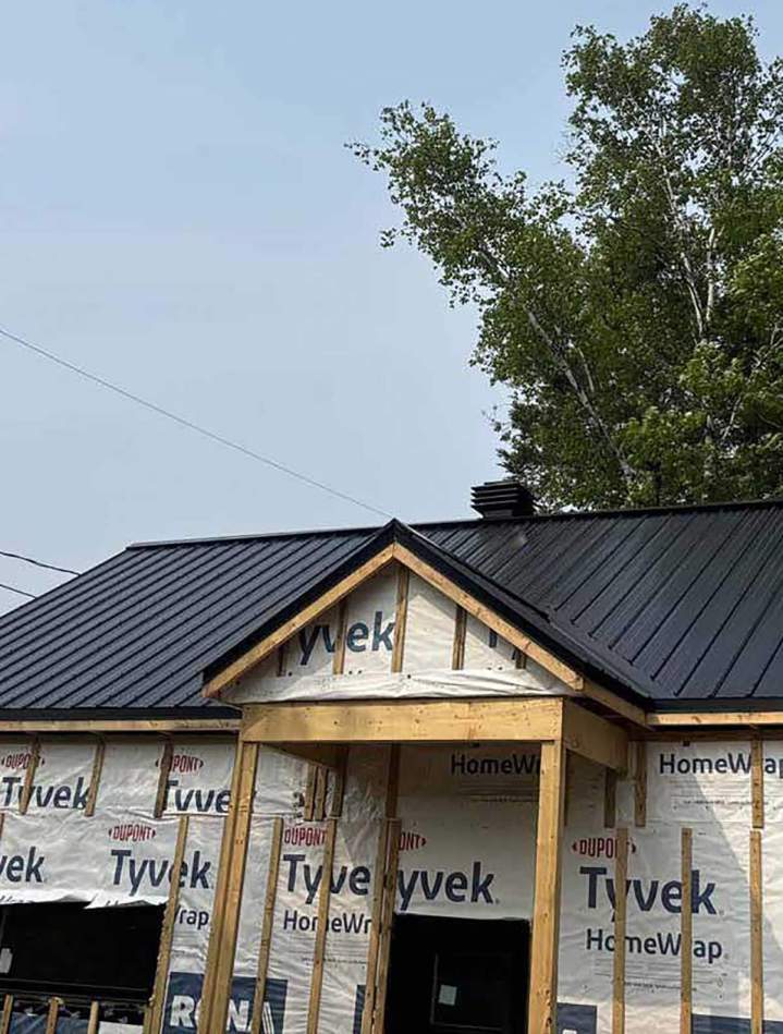 Toiture en acier Shawinigan